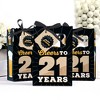 Big Dot of Happiness Cheers and Beers to 21 Years - 21st Birthday Party Favor Boxes - Set of 12 - 3 of 4