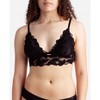 Women's 2-Pack Floral Lace Longline Bralette - Danskin - 3 of 4