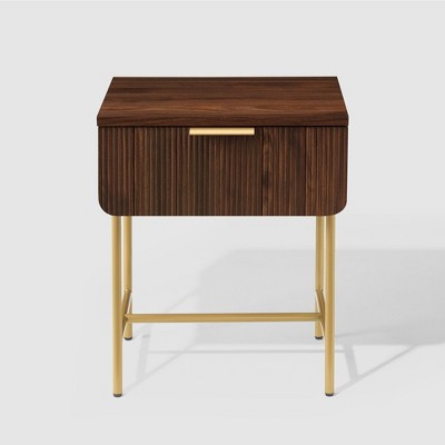 Gold store nightstand target