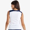 Calypsa Women's Plus Size Loose Fit Tankini UPF 50+ Maya Swim Top - 2 of 3