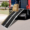 Portable Wheelchair Ramps, Non-Slip Aluminum Folding Handicap Ramps with Handle Threshold Ramps - 2 of 4