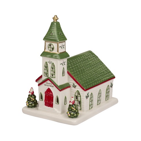 Spode Christmas Tree Led Village Church, 5.75 X 5 X 6.5 Inch : Target