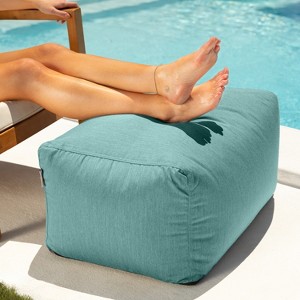 Jaxx Leon Outdoor Bean Bag Ottoman - 1 of 4