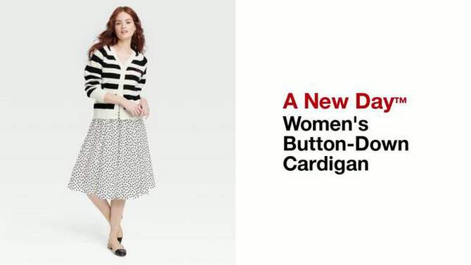 Women's Button-Down Cardigan - A New Day™, 2 of 11, play video