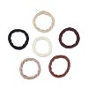 scünci No Damage Super Comfy Textured Hosiery Hair Elastics - Neutral - All Hair - 6pk - 2 of 4