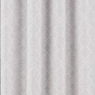 Connor 84" Beige Polyester Geometric Grommet Window Curtain