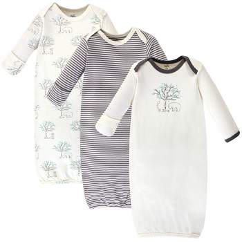 Touched by Nature Organic Cotton Gowns, Birch Tree, Preemie/Newborn