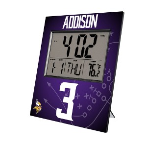 NFL Minnesota Vikings Players Game Tactic Wall Clock - 1 of 3