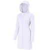 Women's UPF 50+ Sun Protection Beach Cover Up Long Zip Up Hoodie Lightweiht Long Sleeve Sun Shirt for Women with Thumb Hole - 3 of 4