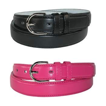 6pcs Suit Women Tight Belt Thin Belt Women Pu Small Waist Belt Leather Belt  for Dress Pants Black/Camel/Pink/Light Blue/Red/Silver