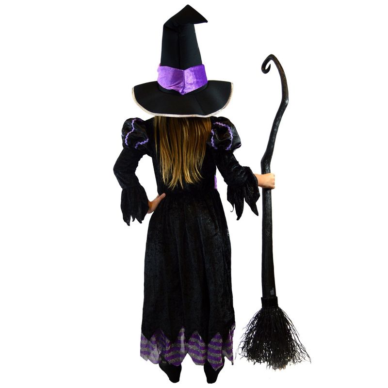 Purple Witch Deluxe Costume Set - 3T, 2 of 4