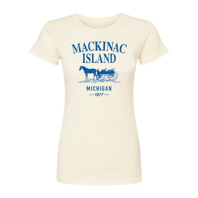 Women's - Instant Message - Mackinac Island Fitted Graphic T-Shirt