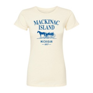 Women's - Instant Message - Mackinac Island Fitted Graphic T-Shirt - 1 of 3