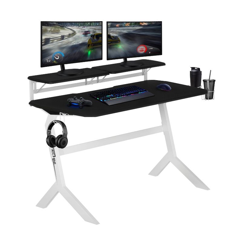 Stryker Gaming Desk White - Techni Sport, 4 of 11