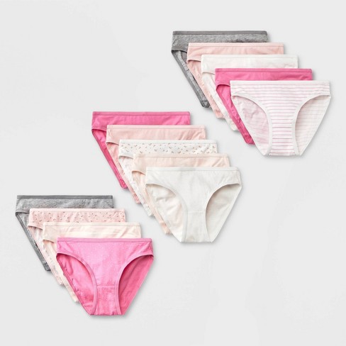 Girls' 5pk Microfiber Bikini - All In Motion™ : Target