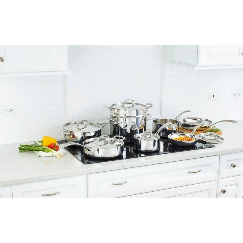 Cuisinart French Classic 13pc Stainless Steel Tri-Ply Cookware Set - FCT-13, 3 of 6