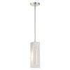 Livex Lighting Soma 1 - Light Pendant in  Brushed Nickel - 3 of 4