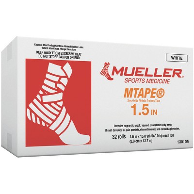 Mueller Sports Medicine Mtape Athletic Tape 6-pack - White : Target