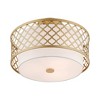 Livex Lighting Arabesque 3 - Light Semi-Flush Mount in  Soft Gold - 4 of 4