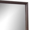 Royal Hampton Dresser Mirror, Beveled Glass, Espresso Brown Solid Wood Frame, 36x40 - 3 of 4