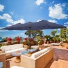 Extra Large Outdoor Umbrella - 15 Ft Double Patio Shade with Easy Hand Crank for Outdoor Furniture, Deck, Backyard, or Pool - 2 of 4