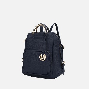 MKF Collection Torra Milan “M” Signature Trendy Spacious Backpack by Mia K - 1 of 4