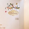 Slickblue Welcome Vinyl Wall Decal 19.5"x27.0" – Stylish Home Entryway Stickers for a Warm Greeting - 3 of 3