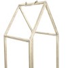 Storied Home Metal House Shaped Fire Wood Holder with Handle - 3 of 4