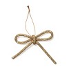 Rhinestone Bow Ornaments Gold - Bullseye's Playground™ - 2 of 4