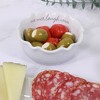 Pavilion Gift Company - Eat well - 4.5" Ceramic Bowl with Bamboo Spoon - Dining Bowls - 2 of 4