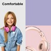 LiLGadgets Connect+ Pro Kids Headphones with Mic, SharePort Technology, Volume Limit 93db Wired Inline 3.5mm Jack- Girl Power - 2 of 4