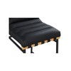 Meridian Furniture,Burke Black Vegan Leather Counter Stool - 4 of 4