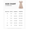 PATPAT Family Matching Outfits Boho Floral Print Square Neck Puff Sleeve Smocked Dress and Short Sleeve T-Shirts Matching Set - 3 of 4