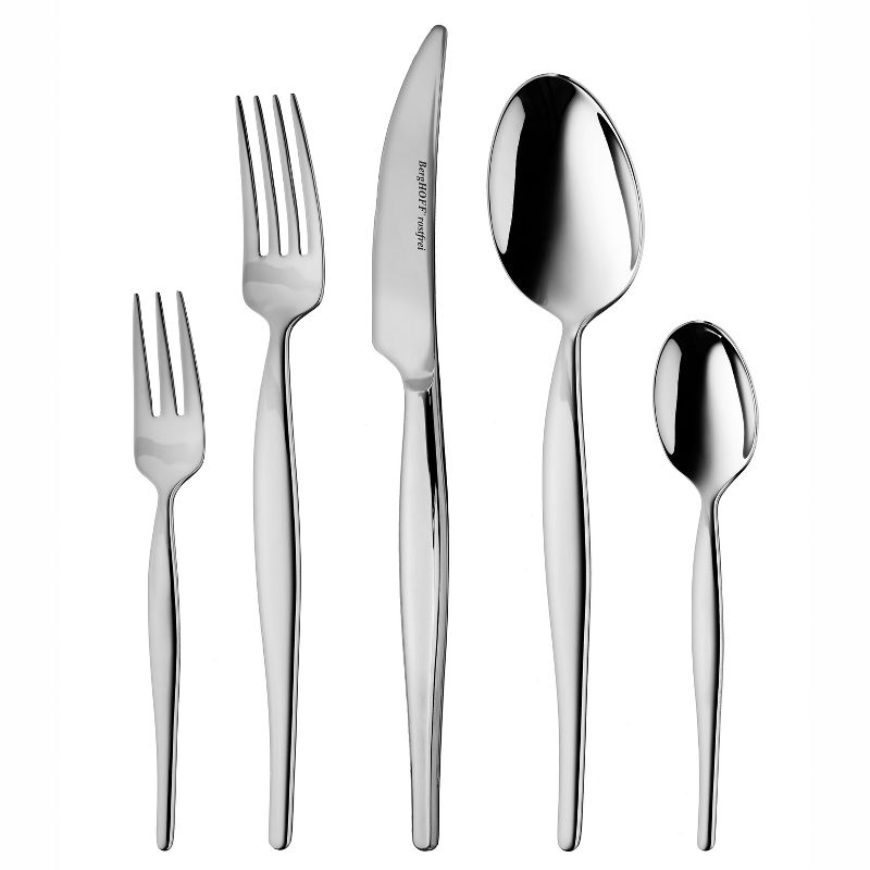 BergHOFF Ralph Kramer Finesse 72Pc 18/10 Stainless Steel Flatware set, Service for 12, 2 of 14