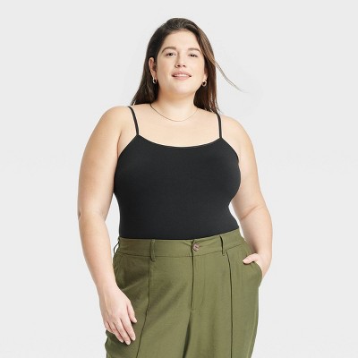 Women's Easy Seamless Cami - A New Day™ Black 3x : Target