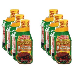 Tony Chachere's Injectable Marinade Honey Bacon & BBQ  - 17 oz (Case of 6) - 1 of 2