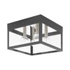 Livex Lighting Nyack 4 - Light Flush Mount in  Scandinavian Gray - 2 of 4