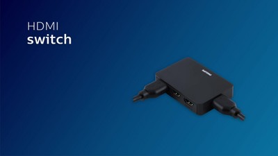 Philips 4 Port 2.2 Hdmi Switch With Remote - Black : Target