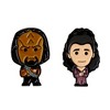 Eaglemoss Limited Star Trek The Next Generation Chibi Characters 7 Piece Pin Badge Set - 3 of 4