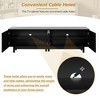 CAVINAS TV Stand Minimalist Entertainment Center Media Console with Adjustable Shelves for TVs Up to 78" - 4 of 4