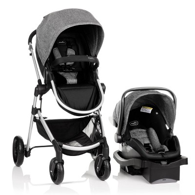 Evenflo Pivot Modular Travel System with Stroller &#38; ProSeries LiteMax Infant Car Seat - Aspen Skies