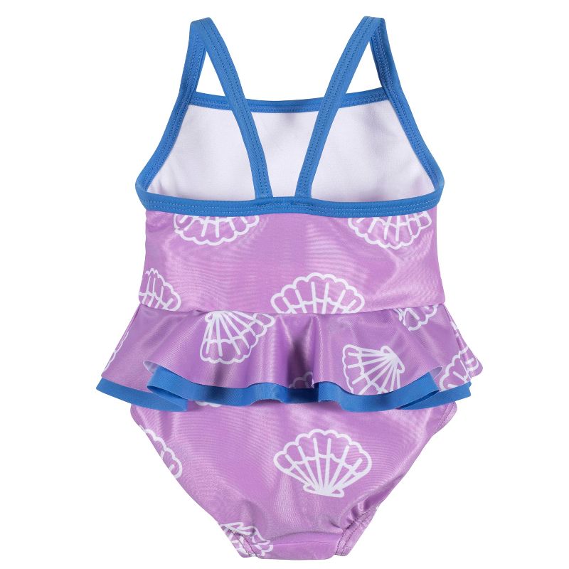 Gerber Infant & Toddler Girls' One-Piece Swimsuit UPF 50+, 3 of 6