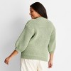 Women's Short Sleeve Crewneck Sweater - Future Collective - 2 of 3
