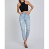 Women's High Rise Ankle Length Mom Jeans - CELLO - 4 of 4