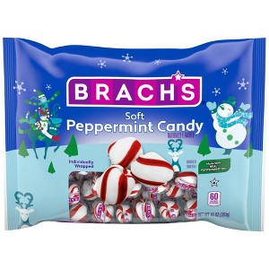 Brach’s Classic Soft Peppermint Candy – 10 oz Bag – Fresh, Cool Mint Flavor for Holidays & Everyday Mints - 1 of 4