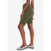 Jessica London Women's Plus Size Everyday Stretch Cotton Bike Short - 4 of 4