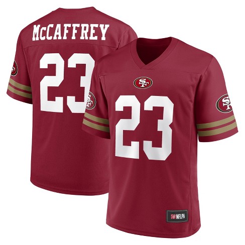 Nfl San Francisco 49ers Mccaffrey #23 Men's V-neck Jersey : Target