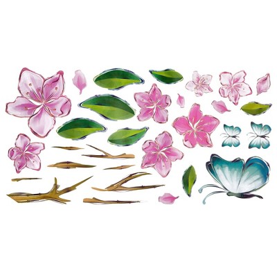 Slickblue Decorative Wall Stickers for Living Room & Bedroom – Waterproof Vinyl Decals – 13x23.5 inch Art for Walls