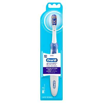 Oral-B 3D White Battery Power Toothbrush - 1ct