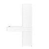 NicBex Home Office Desk 39.76" L Modern Writing Desk with 3 Shelves, 2 Drawers, 1 Dabinet and Wooden Desktop for Office, Study, Living Room - 4 of 4